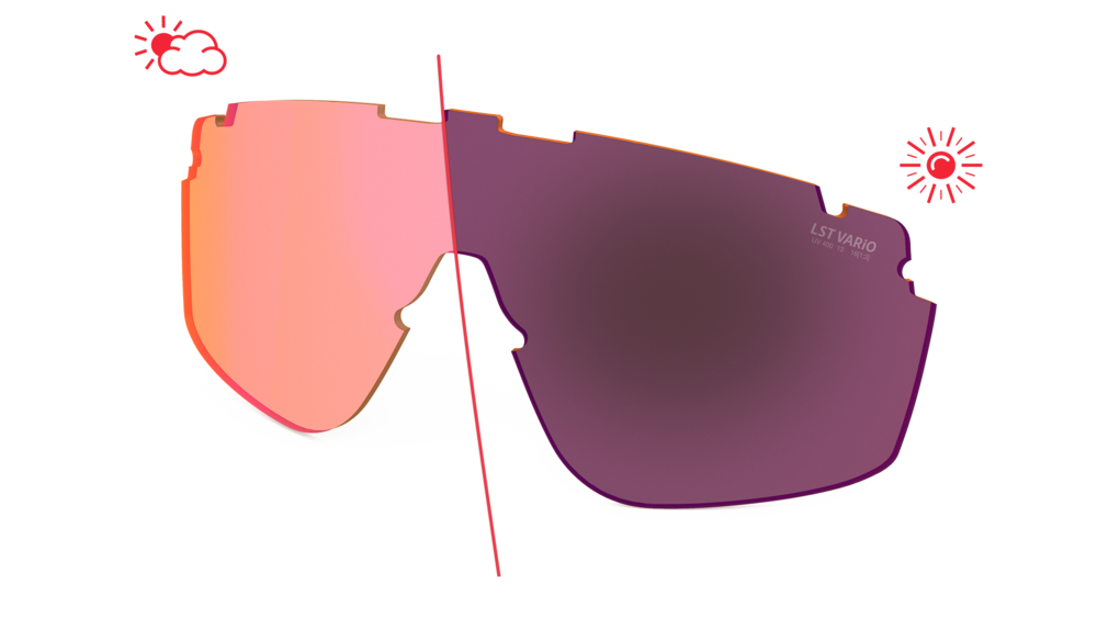 evil eye Wechselglas LST® VARiO purple M für speedsense II