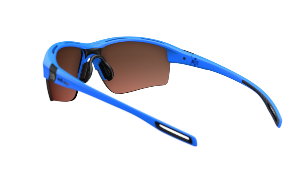 evil eye elate.p E020 Sportbrille – 4700 neon blue matt – LST® active blue M – Rückansicht