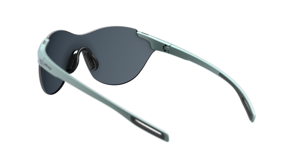 evil eye vistair-f Sportbrille – ocean metallic – LST® grey silver M – Rückansicht