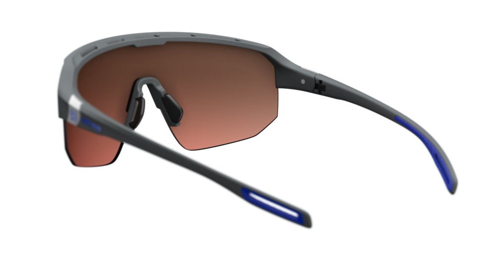 evil eye trailsense II E046 Sportbrille – 6500 dark grey matt – LST® active blue M – Rückansicht