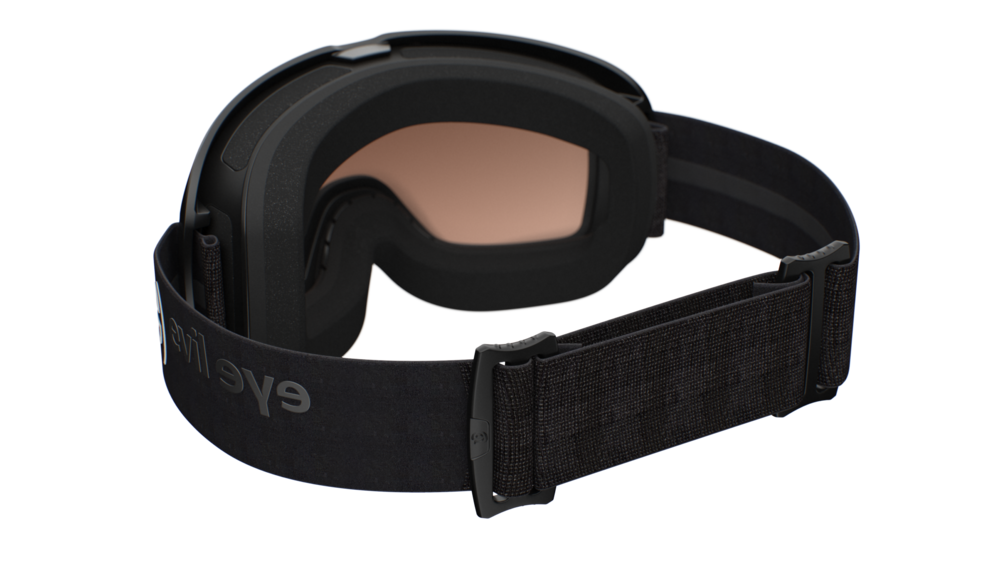evil eye peaksight cl Skibrille – black matt – LST® active blue M light – Rückansicht