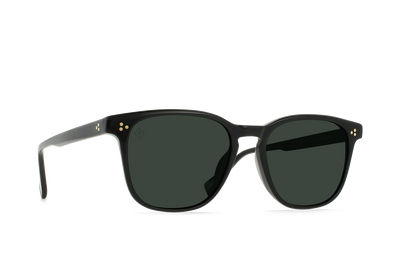 Raen Alvez 54 Sonnenbrille – Recycled Black / Green Polarized – Ansicht 3