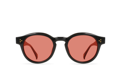Raen Zelti 49 Sonnenbrille – Recycled Black / Dune – Ansicht 1