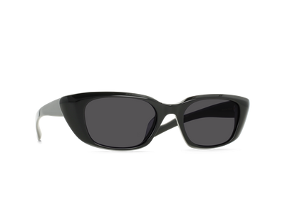 Raen Iwa 52 Sonnenbrille – Recycled Black / Smoke Polarized – Ansicht 2