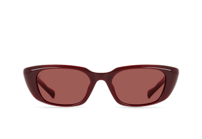 Raen Iwa 52 Sonnenbrille – Mascara / Cherry – Ansicht 1