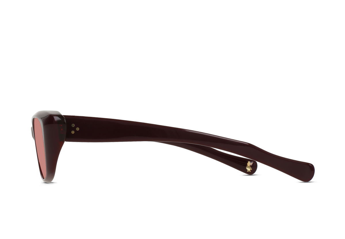 Raen Iwa 52 Sonnenbrille – Mascara / Cherry – Ansicht 3