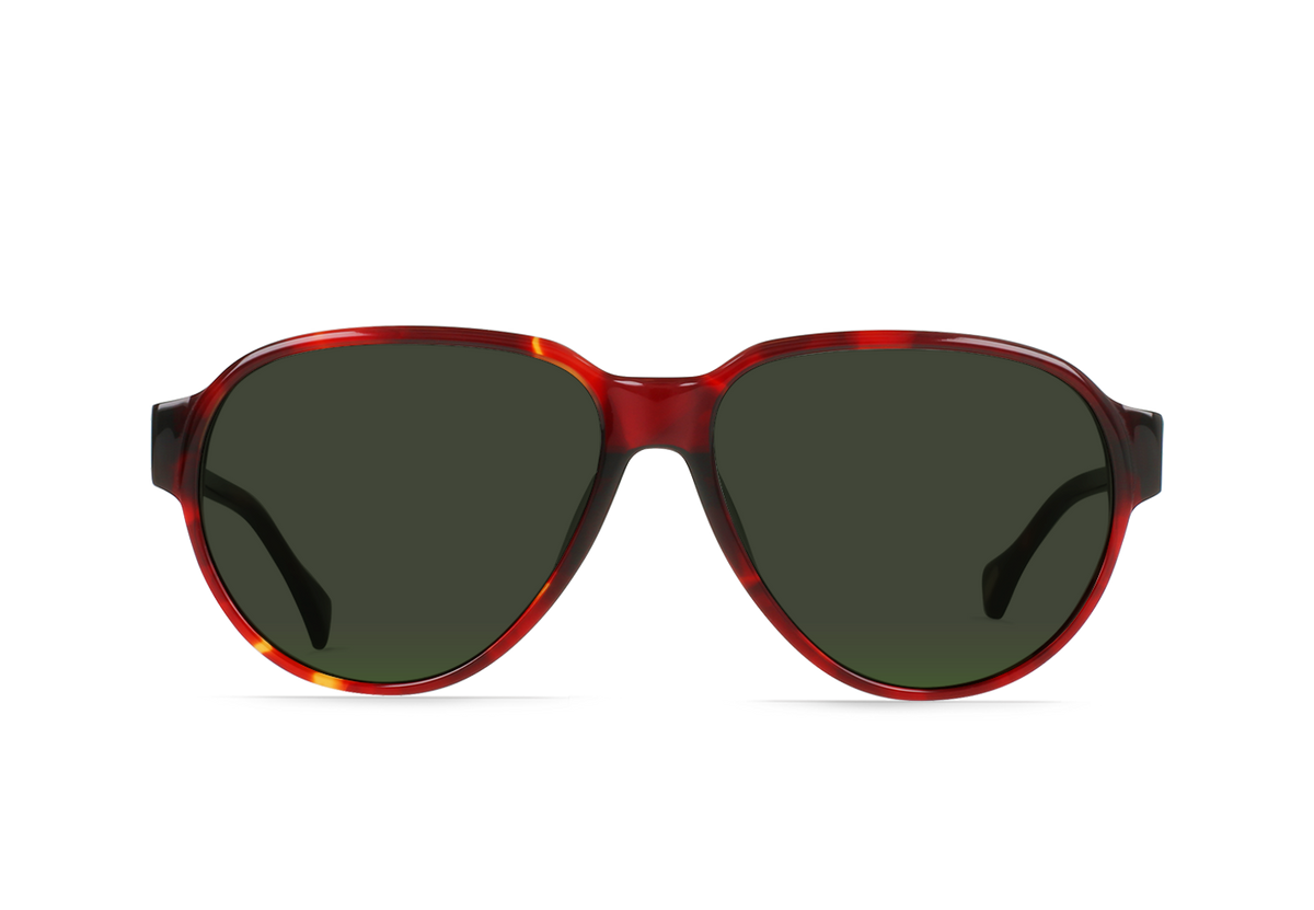 Raen Seneca 60 Sonnenbrille – Negroni / Green – Ansicht 1