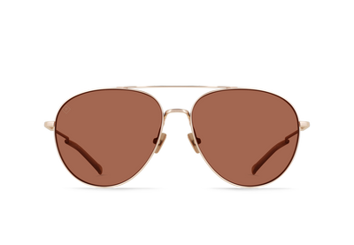 Raen Serona 61 Sonnenbrille – Satin Rose Gold / Solace Polarized – Ansicht 1