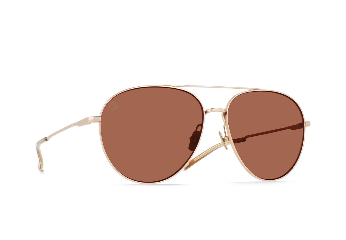 Raen Serona 61 Sonnenbrille – Satin Rose Gold / Solace Polarized – Ansicht 3