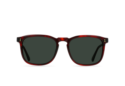 Raen Wiley 54 Sonnenbrille – Negroni / Green Polarized – Ansicht 1