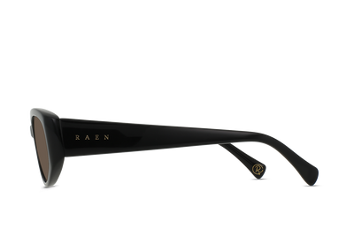 Raen Kwela 53 Sonnenbrille – Recycled Black / Agave – Ansicht 2