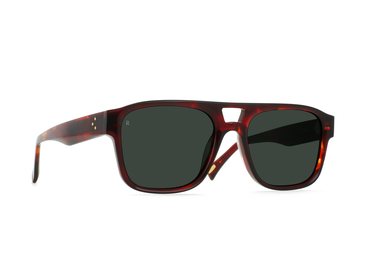 Raen Rifka 54 Sonnenbrille – Negroni / Green – Ansicht 3