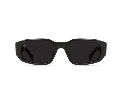 Raen Zamani 54 Sonnenbrille – Crystal Black / Smoke Polarized – Ansicht 1