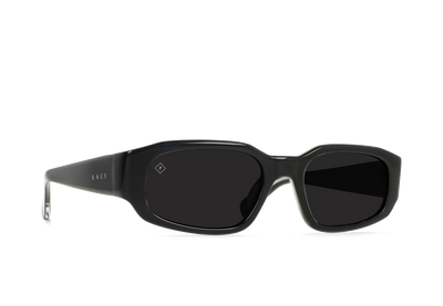 Raen Zamani 54 Sonnenbrille – Crystal Black / Smoke Polarized – Ansicht 2