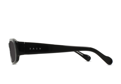 Raen Zamani 54 Sonnenbrille – Crystal Black / Smoke Polarized – Ansicht 3