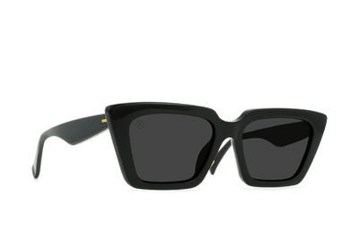 Raen Keera 54 Sonnenbrille – Recycled Black / Smoke Polarized – Ansicht 2