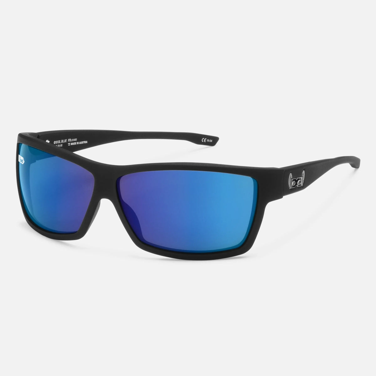 gloryfy G13 blast blue Sportbrille – Schrägansicht