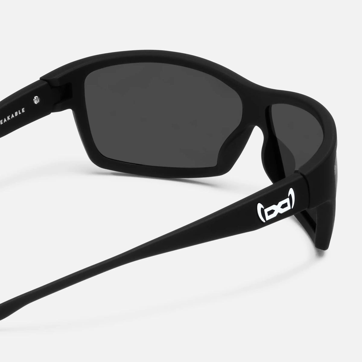 gloryfy G13 black in black Sportbrille – Rückansicht