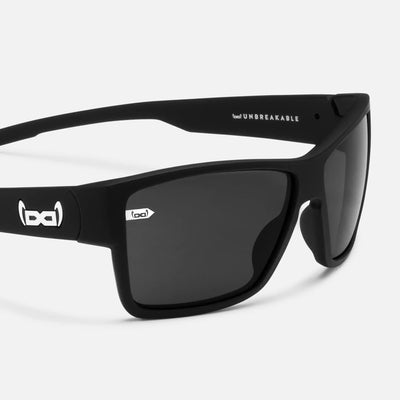 gloryfy G14 black in black Sportbrille – Seitenansicht