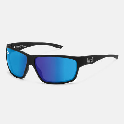 gloryfy G15 blast blue Sportbrille – Schrägansicht
