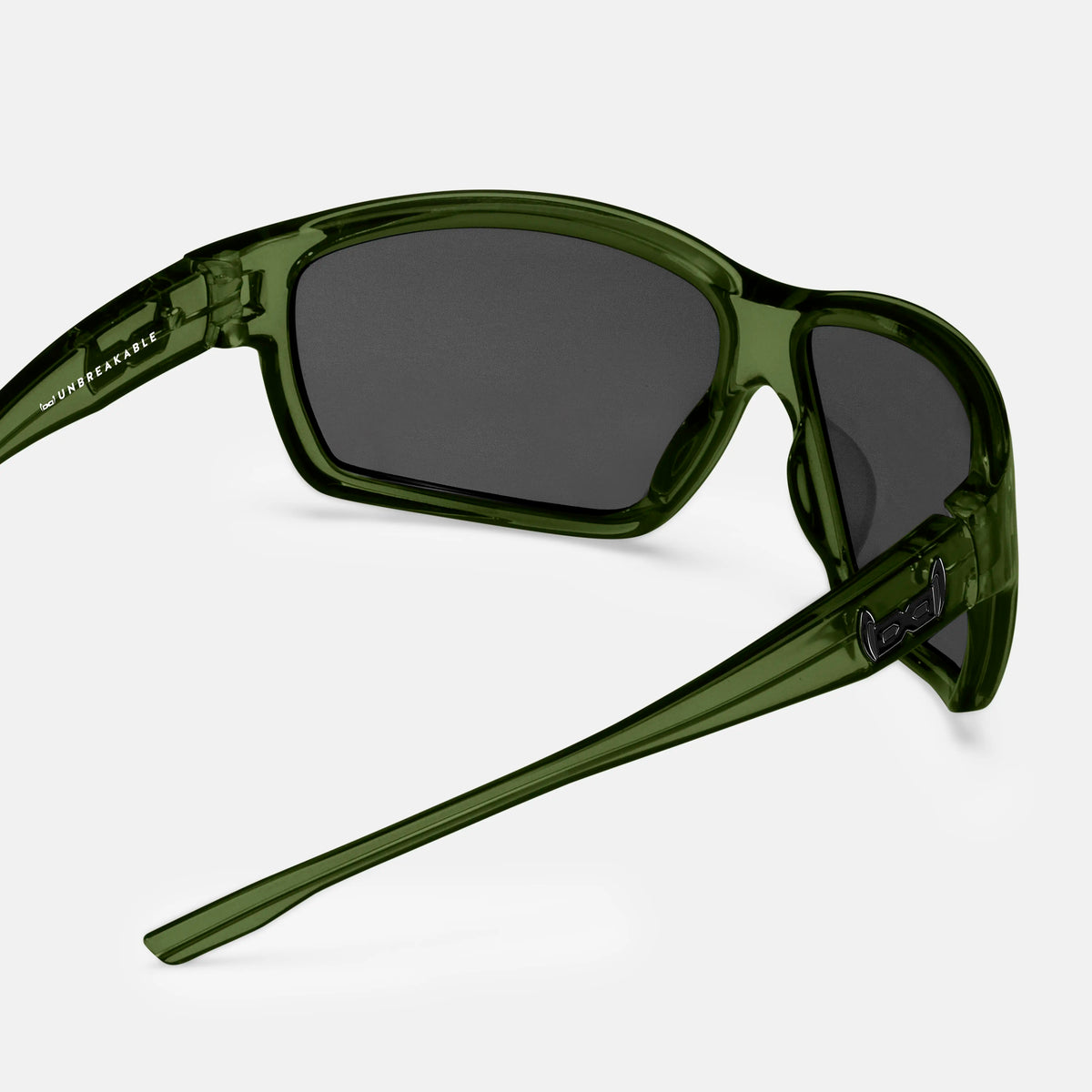 gloryfy G15 dark green Sportbrille – Rückansicht