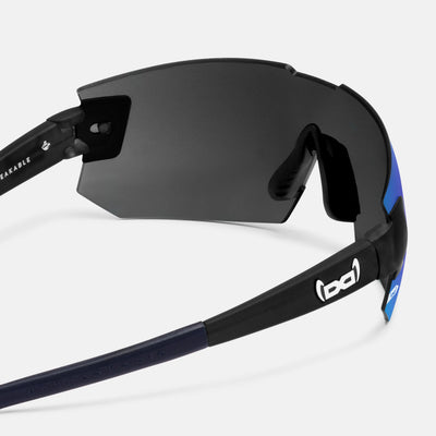 gloryfy G23 blue Sportbrille – Rückansicht