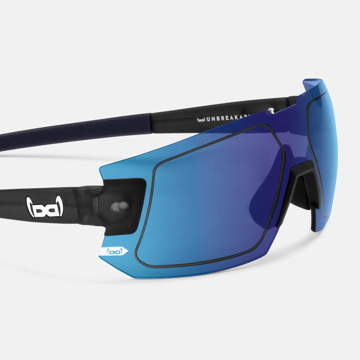 gloryfy G23 HELIOZ blue Sportbrille – Seitenansicht