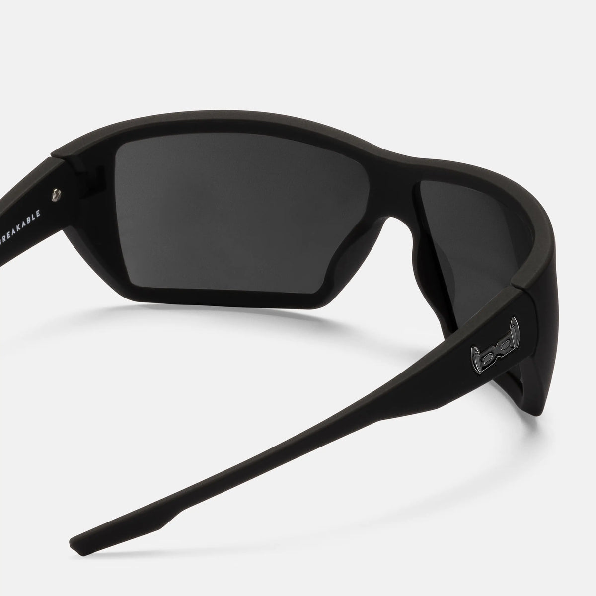 gloryfy G24 black in black Sportbrille – Rückansicht