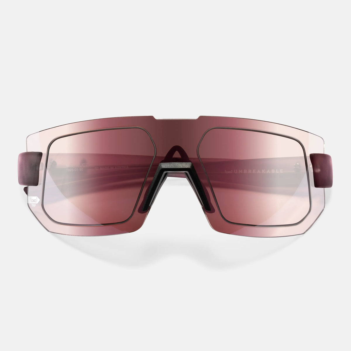 gloryfy G25 HELIOZ purple TRF Sportbrille – Frontansicht