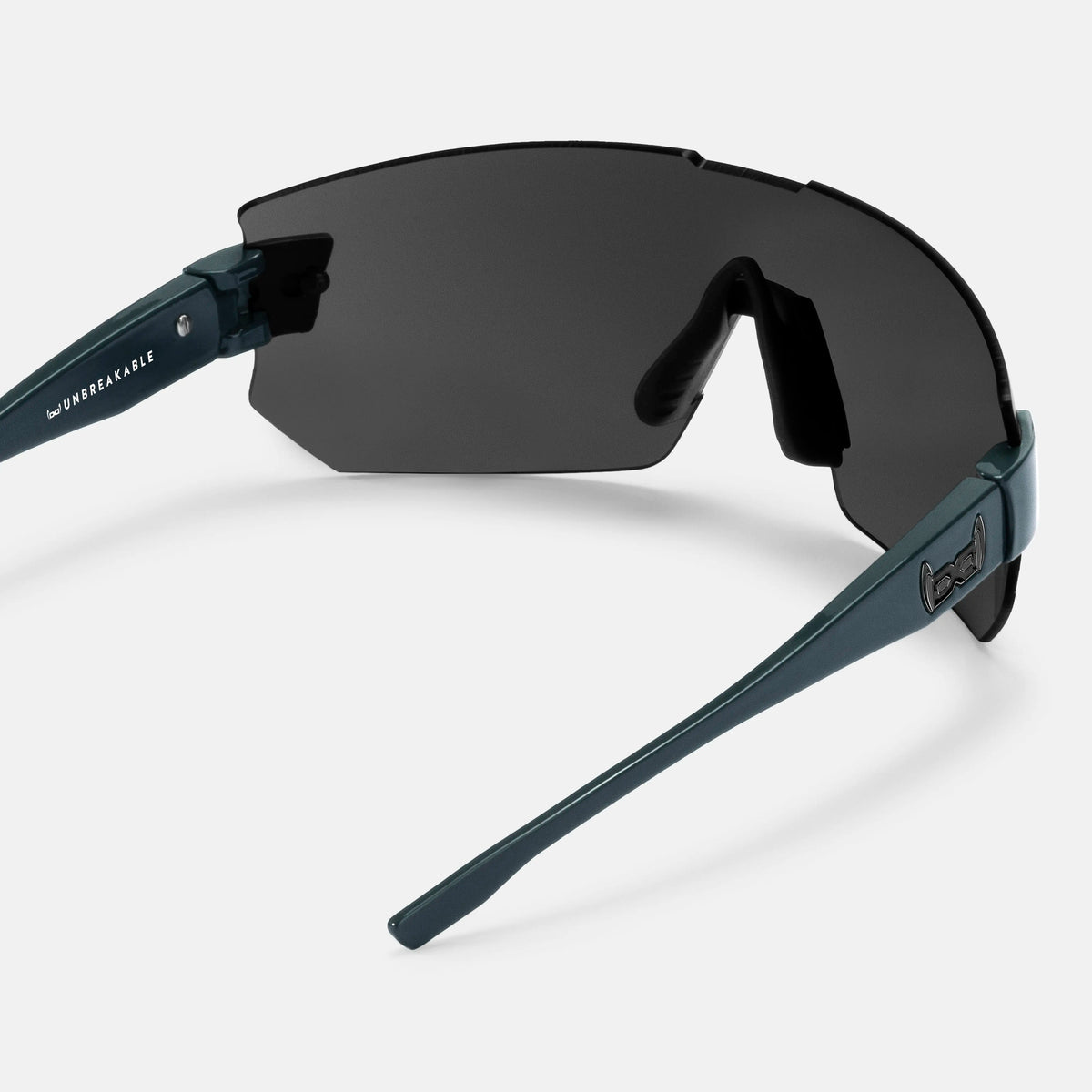 gloryfy G25 silver Sportbrille – Rückansicht