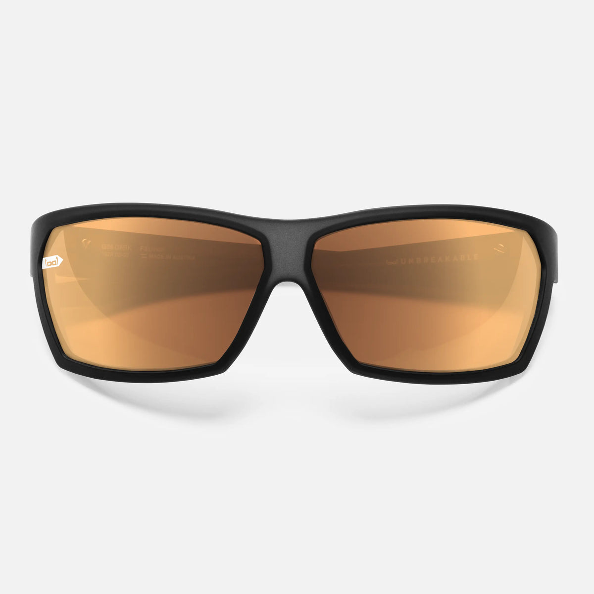 gloryfy G26 dark grey Sportbrille – Frontansicht