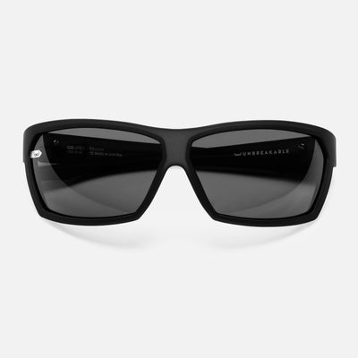 gloryfy G26 grey in grey Sportbrille – Frontansicht