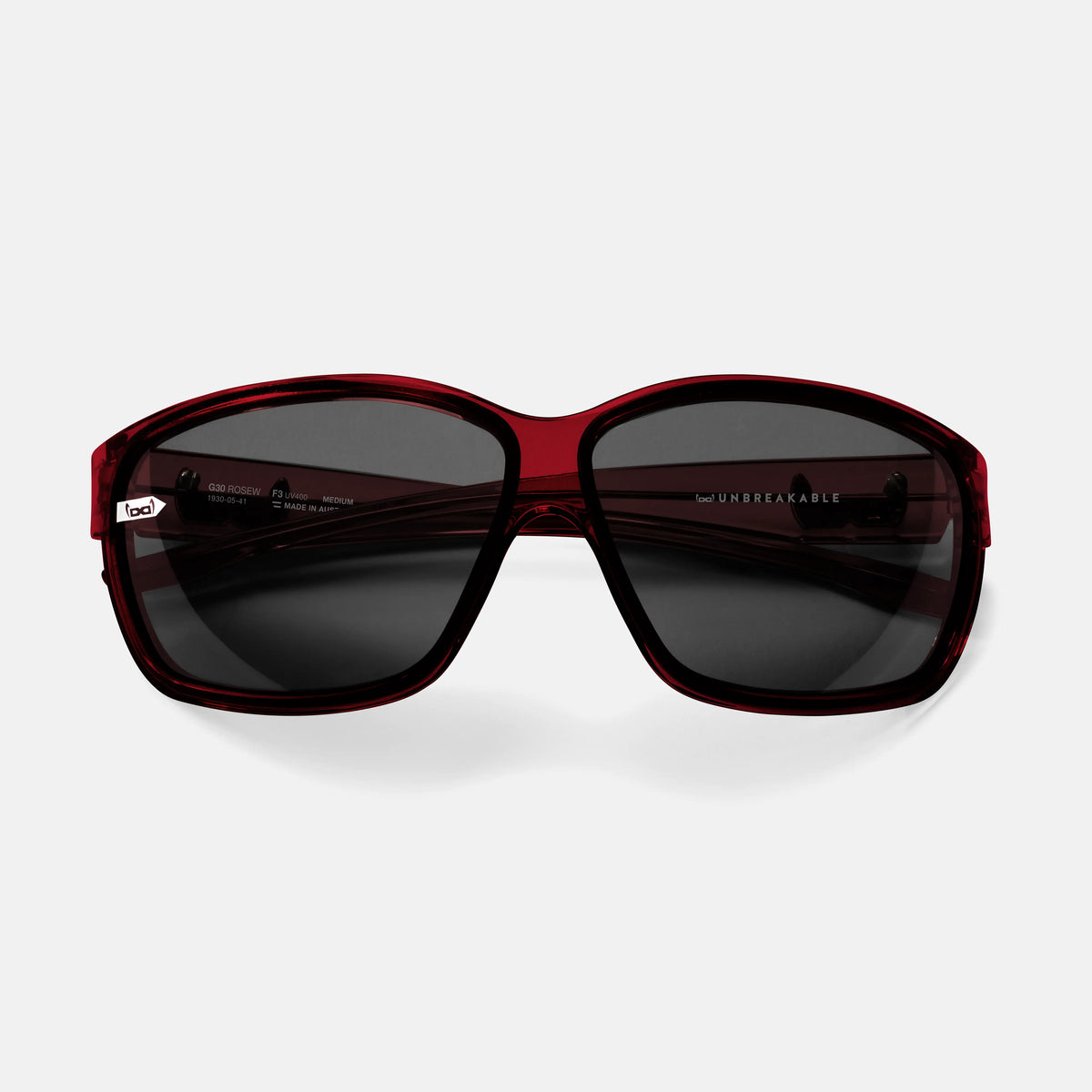 gloryfy G30 rosewood Sportbrille – Frontansicht