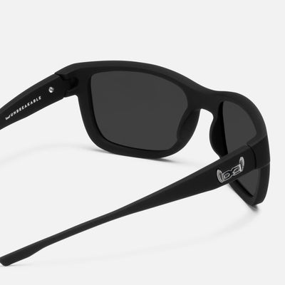 gloryfy G32 black matt Sportbrille – Rückansicht