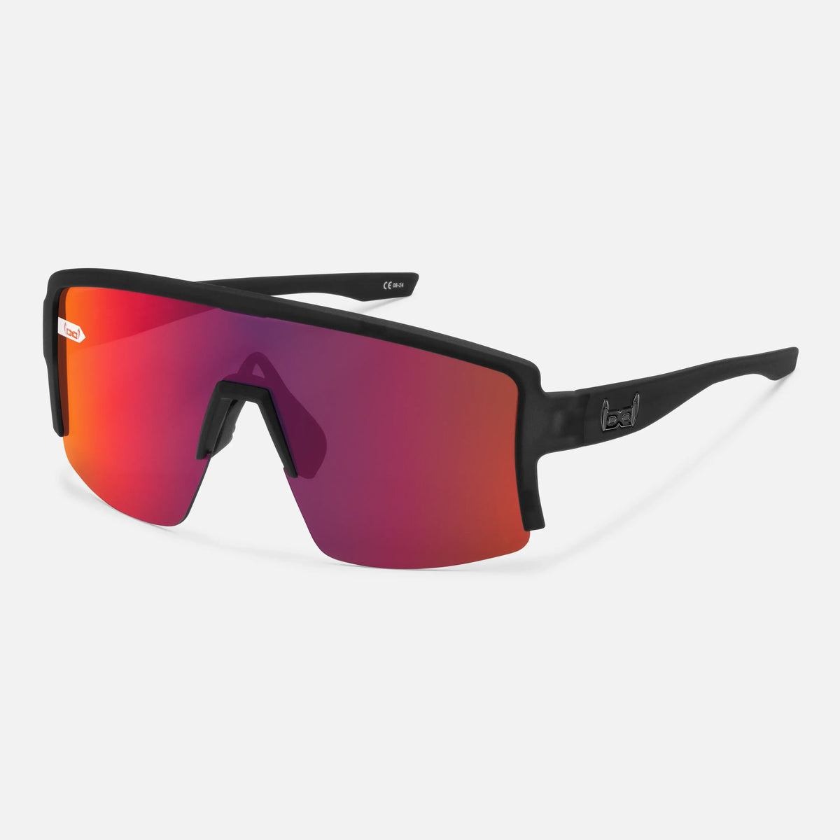 gloryfy G40 flatline infrared Sportbrille – Schrägansicht