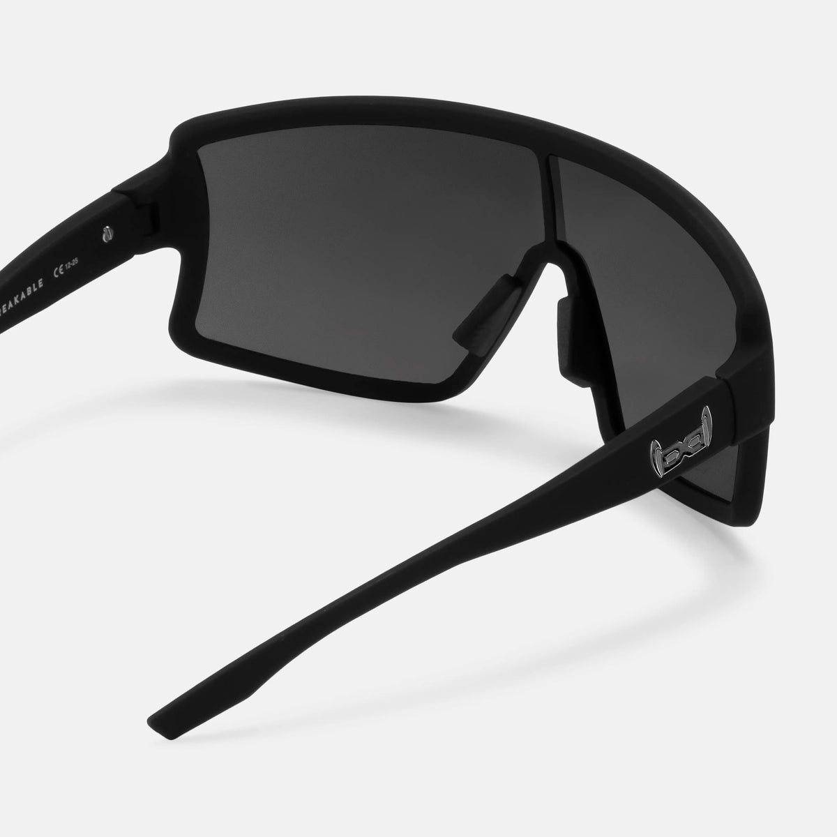 gloryfy G44 Sphere black matt Sportbrille – Rückansicht