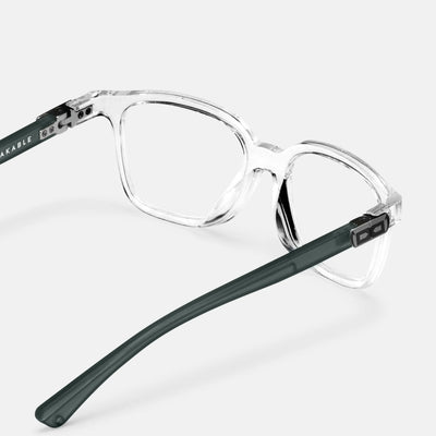 gloryfy GX Kids Shark clear Kinderbrille – Rückansicht