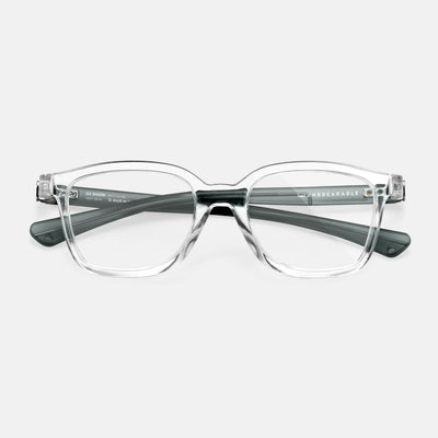 gloryfy GX Kids Shark clear Kinderbrille – Frontansicht