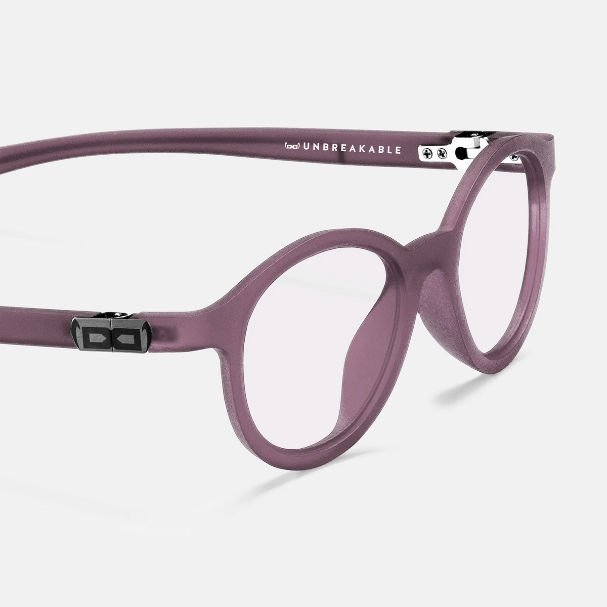 gloryfy GX Kids Lion purple matt Kinderbrille – Seitenansicht