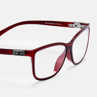 gloryfy GX Kids Tiger bordeaux Kinderbrille – Seitenansicht