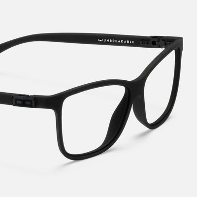 gloryfy GX Kids Harry black matt Kinderbrille – Seitenansicht