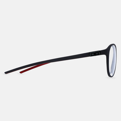 gloryfy GX Sport Stockholm devil red matt Korrektionsbrille – Seitenansicht
