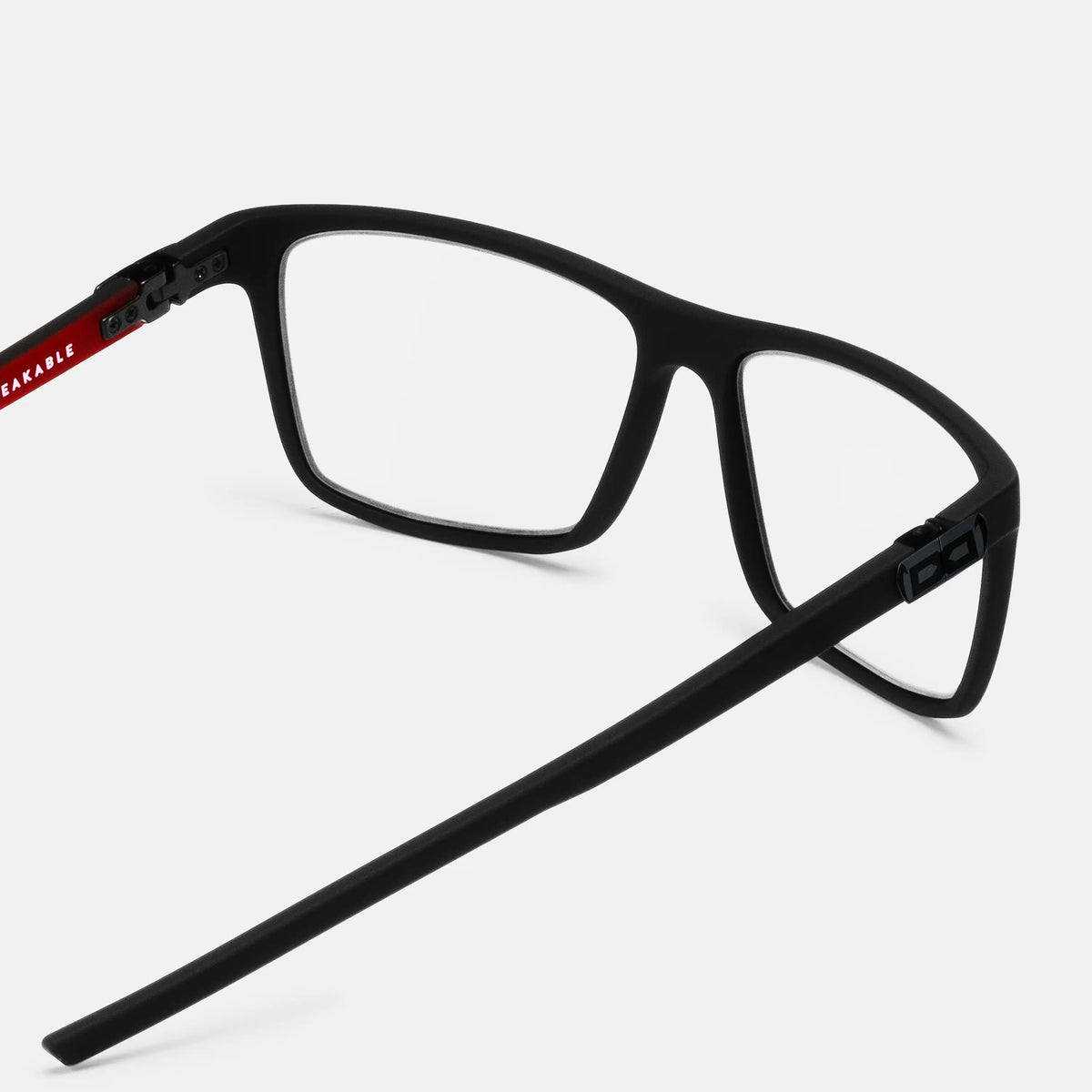 gloryfy GX Sport Vancouver devil red matt Korrektionsbrille – Rückansicht