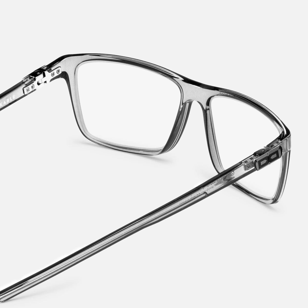 gloryfy GX Sport Vancouver smoke grey Korrektionsbrille – Rückansicht