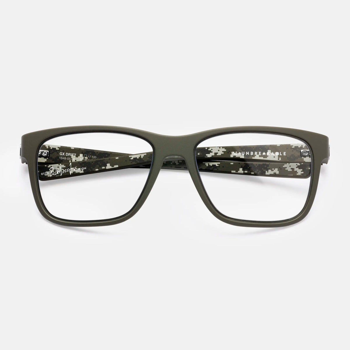 gloryfy GX Sport Drift by Otto Bulletproof matt Korrektionsbrille – Frontansicht