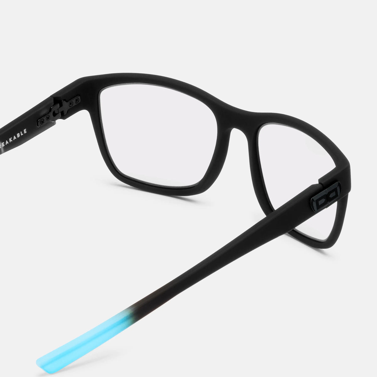 gloryfy GX Sport Lucca wing cyan matt Korrektionsbrille – Rückansicht