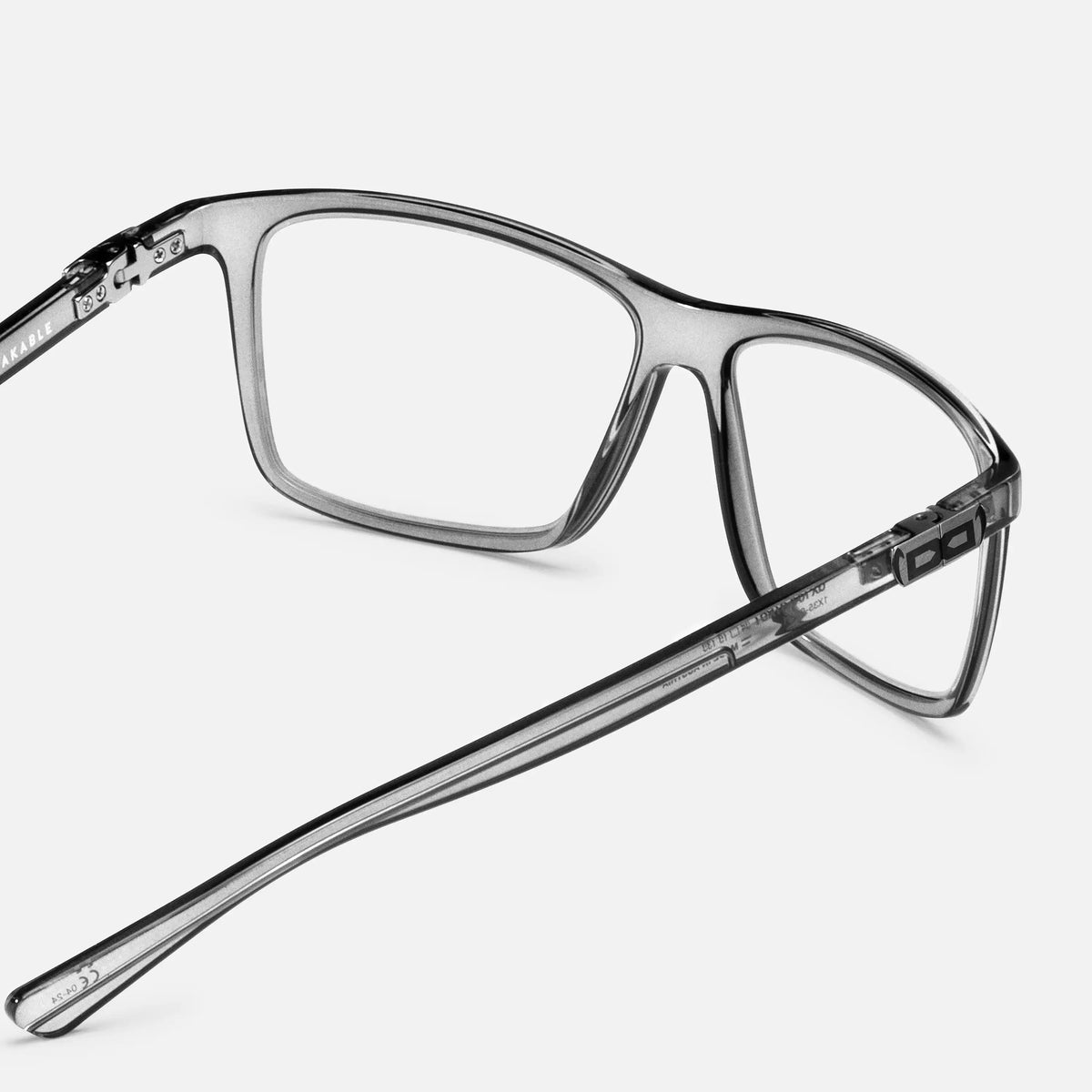 gloryfy GX Kapstadt grey Korrektionsbrille – Rückansicht