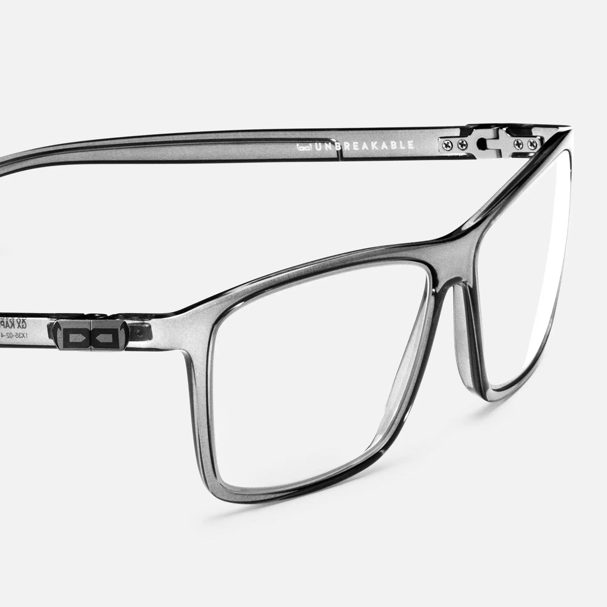gloryfy GX Kapstadt grey Korrektionsbrille – Seitenansicht