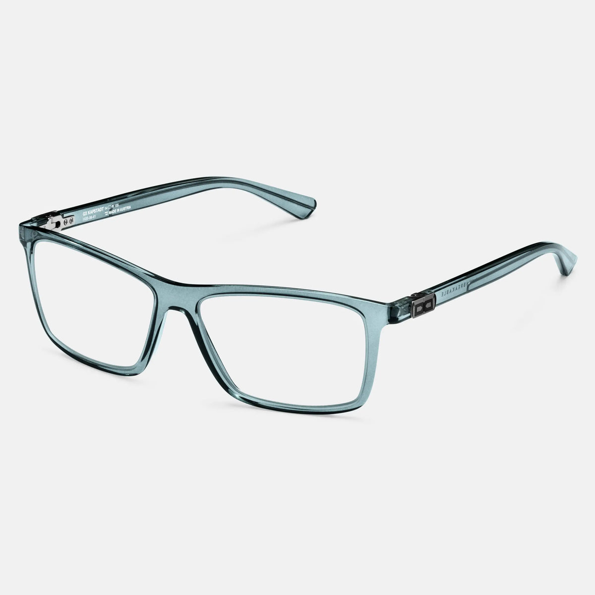 gloryfy GX Kapstadt sky Korrektionsbrille – Schrägansicht