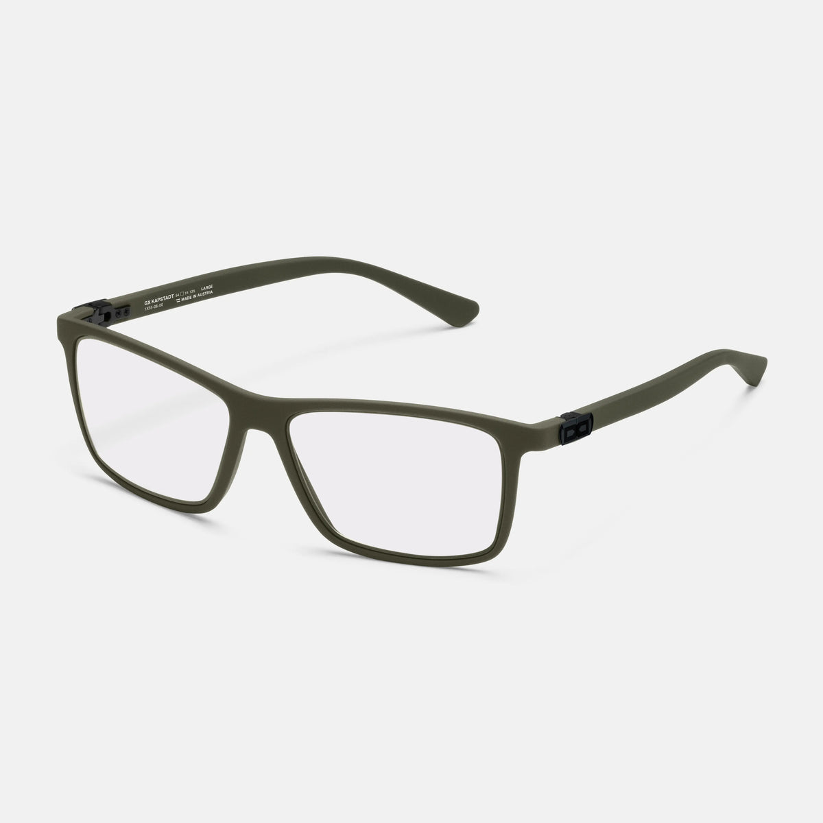 gloryfy GX Kapstadt earth Korrektionsbrille – Schrägansicht
